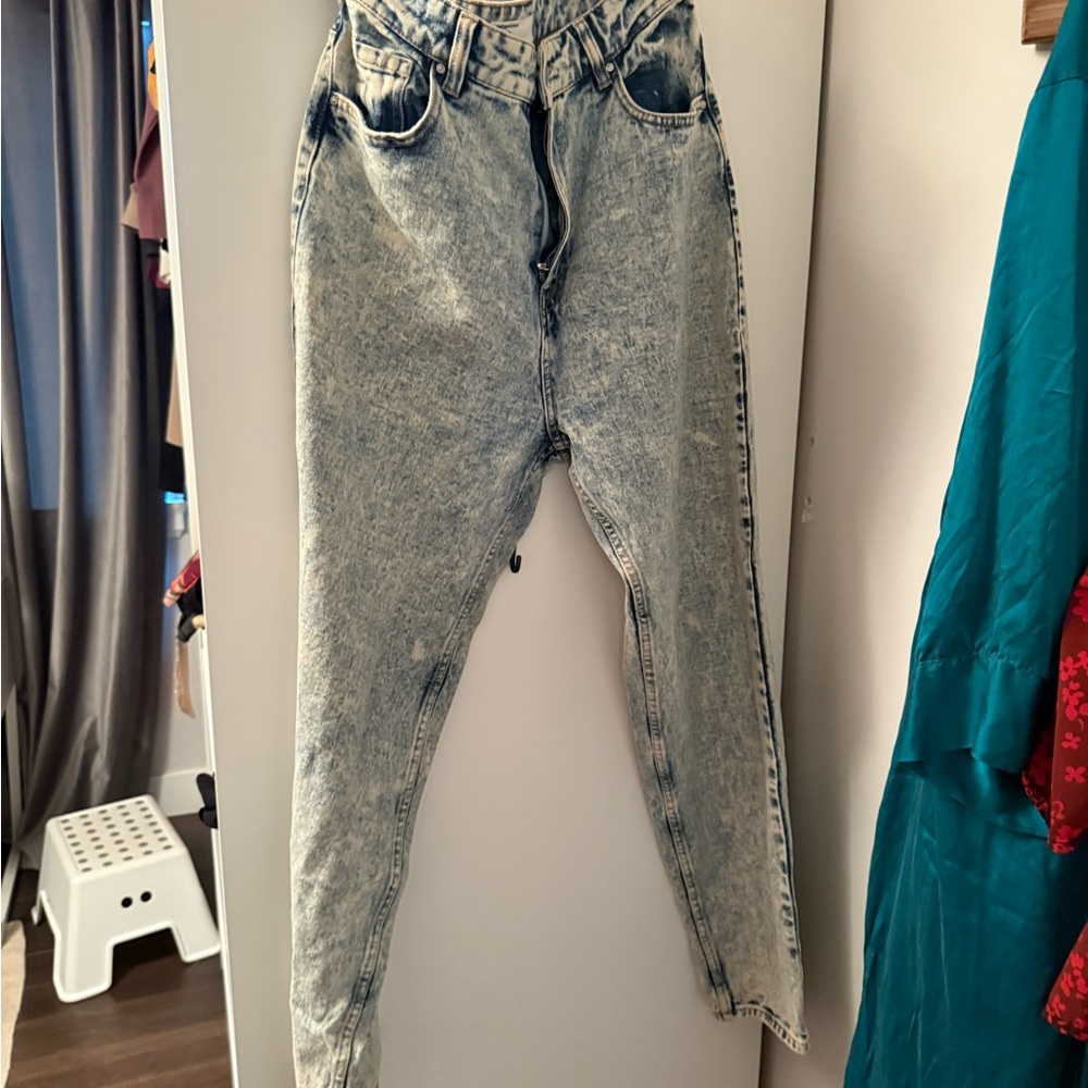 Refuge High Rise Light Blue Jeans